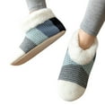 thumbnail image 2 of WNEGSTG Winter Women Socks Christmas Cozy Fuzzy Fleece Lined Warm With Silicone Grippers, 2 of 4