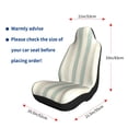 thumbnail image 2 of Car Seat Covers Are Protected From Dust And Spillage And Elastic Straps Are Easy To Install For Easy Car Suv Truck Delivery Palegreen Stripe Hand-Drawn Sketch_4 1, 2 of 8