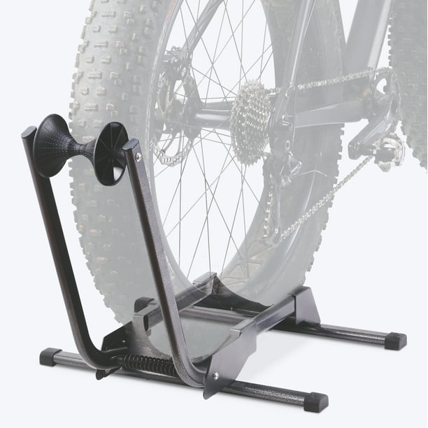Delta Cycle Single Bike Adjustable Spring Floor Stand For Indoor Bike Storage designed for