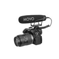 thumbnail image 2 of Movo VXR2021 Universal Supercardioid Shotgun Condenser Microphone Compatible with iPhone/Android Smartphones & Tablets. DSLR/Mirrorless Cameras & Camcorders, 2 of 6