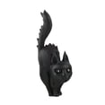 thumbnail image 2 of DOLITY Figurine en Résine d'Halloween Décorations Multifonctions Imperméable Chat Noir d'Halloween, 2 of 9