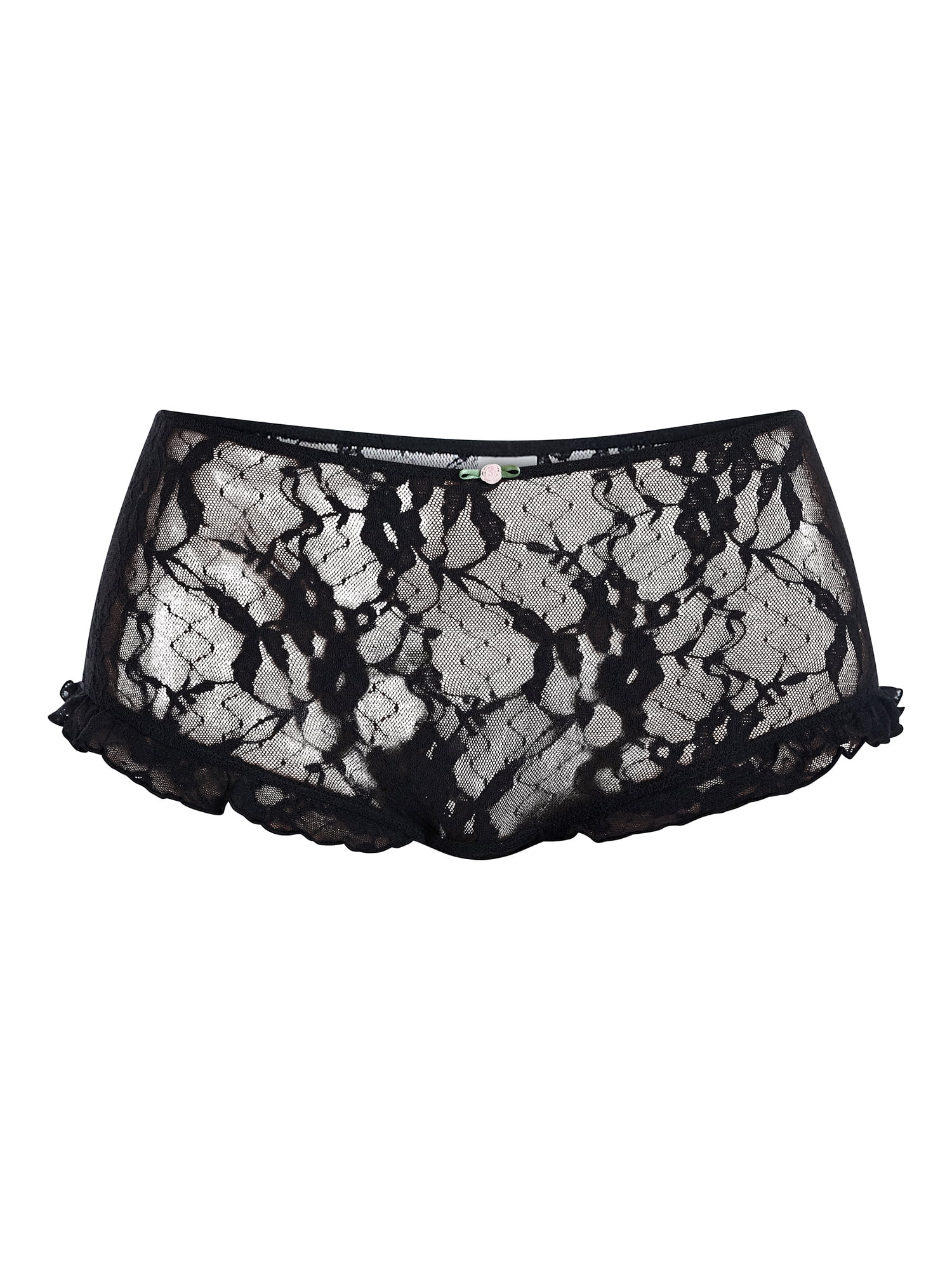 No Boundaries Lace Boyshort Panties, 2-Pack, Women's XS-XXXL