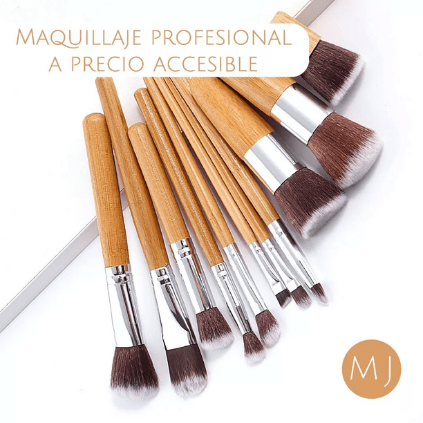 Brochas Bissu Precio Set Brochas Ecologicas Brochas De Maquillaje