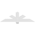 thumbnail image 4 of 72"W x 21"H x 4"D x 6"F, 7/12 Pitch, Kennewick Architectural Grade PVC Gable Bracket, 4 of 8