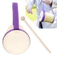 thumbnail image 4 of Drum, Pleasant Sound Children Drums Sheepskin Head Portable With Stick For Performance, 4 of 8
