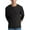 02-Black, variant on Iceglad Men's Henley Shirts Long Sleeve Basic Waffle Pique Pullover T-Shirt with Pocket