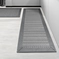 thumbnail image 1 of Juego de 2 Tapetes para Cocina 43x80+43x120cm Tapete Antifatiga Lavable y Antiderrapante Alfombras y Tapetes Caucho Natural Adecuado para Cocina Fregadero Oficina Lavandería Gris, 1 of 9