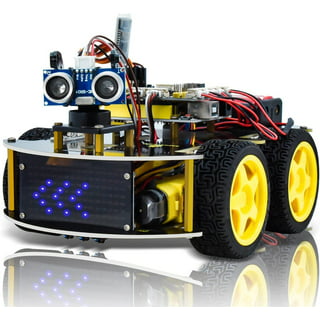 Smart Car Kit Double-layer Chassis 4WD Speed WIFI Intelligent