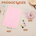 thumbnail image 2 of Uxcell 7 Sheets Scrapbook Textured Paper, Light Pink Dreamy Snow Handmade Craft Paper and Sewing Kit for Scrapbook Planner Book Card Junk Journal Supplies Card DIY Project, 3.9x5.5 Inch, 2 of 6