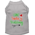 thumbnail image 5 of Christmas Pet Dog  Cat Shirt Screen Printed, "I Can't, Santa is Watching", 5 of 11