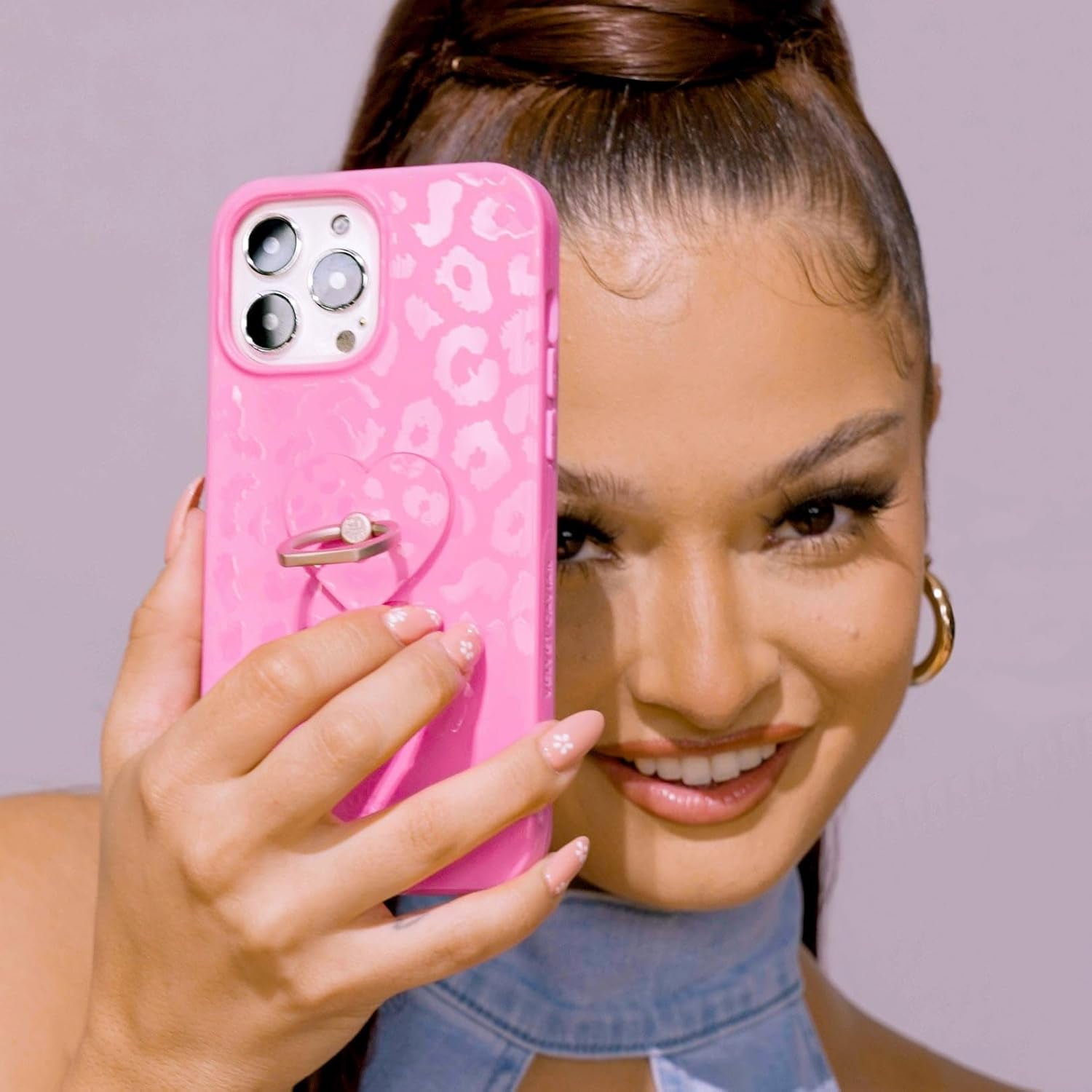VELVET CAVIAR for iPhone 16 Pro Max Case - Compatible with MagSafe - Cute Protective Phone Cases for Women - Hot Pink Leopard