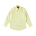 thumbnail image 2 of French Toast Big Boys' Husky L/S Unisex Button-Down Shirt (Husky Sizes) - yellow, 14h, 2 of 2