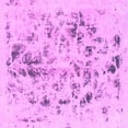 thumbnail image 1 of Ahgly Company Indoor Square Abstract Pink Modern Area Rugs, 8' Square, 1 of 4
