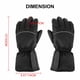 thumbnail image 4 of Guantes calientes recargables a prueba de lluvia con calefacción de pantalla calentador de manos para ejercicio libre esquí, 4 of 9