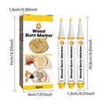 thumbnail image 3 of Wood Burn Marker Pen, Diy Wood Burning Tool For Wooden Signs & Intricate Patterns, Craft Kit For Woodworking Enthusiasts, 3 of 6