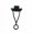Multicolor, variant on Qiweii 4 Pack Cowboy Hat Straw Cap Topper Set，Novelty Accessory for Hat Decoration