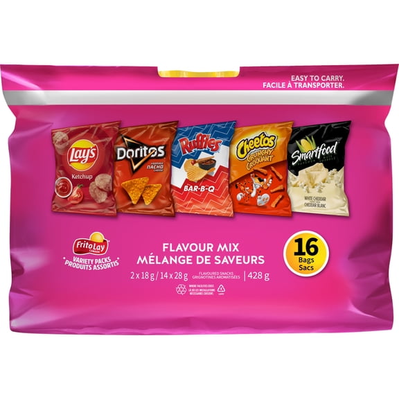 Produits assortis Frito-Lay Mélange de saveurs Grignotines aromatisées