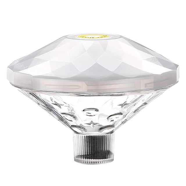 Mistaha 1PCS 0.5W 7LEDs Lumière Flottante RGB pour Piscine Baignoire Lampe Colorée 8 Modes d'Éclairage/ IP65