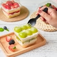 thumbnail image 2 of Hisemy 50 Vasos para Postre 300ml con Cucharas y Tapas, Tazas Transparentes Reutilizables para Pud&iacute;n, Helado, Yogur, Mousse, Pasteles, 2 of 8
