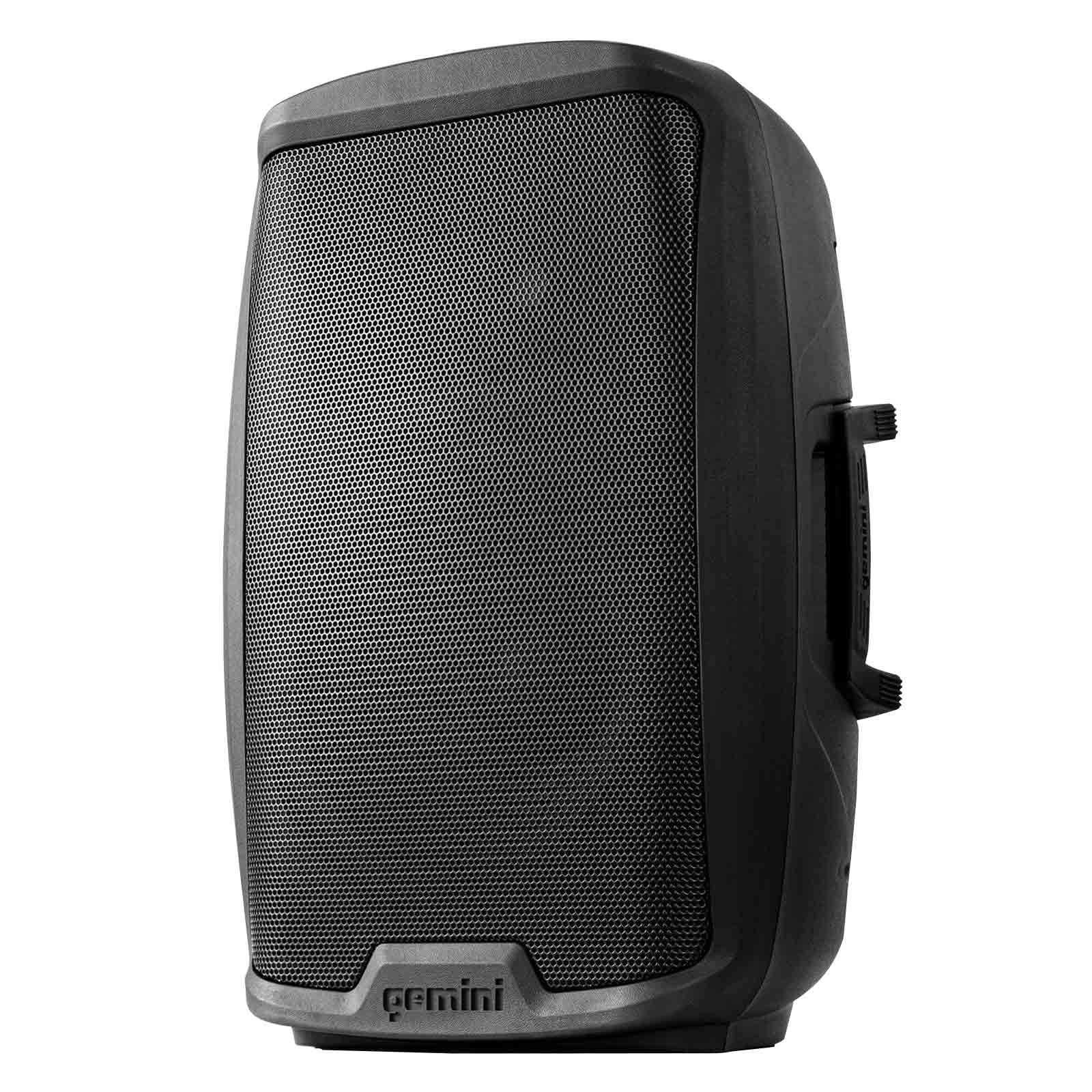 (2) Gemini AS-1500BLU Active Speakers with 15" Woofers & USB/SD/Bluetooth MP3 Players Plus Package