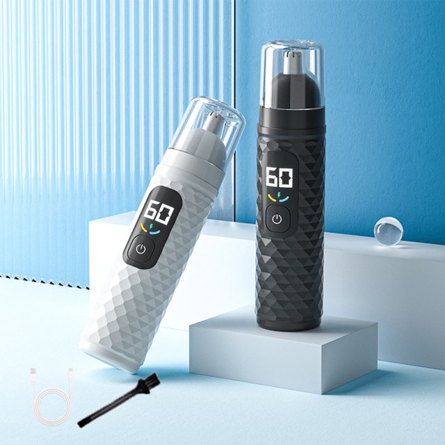 Summer Savings! Gspmoly Men'S Razor, Nose Hair Digital Display Rechargeable Battery-Operated for Nose Ear Beard Eyebrow Sideburn and Body No No Snag Grooming with High Speed Women'S Razor