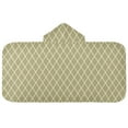 thumbnail image 2 of Toddler Hooded Beach Towel 24x50 Kids Bath Towels Soft Quick Dry for Swim Pool Boys Girls Olive Brown Block, 2 of 7