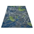 thumbnail image 4 of Rugsotic Carpets Machine Made Heatset Polypropylene Area Rugs - 5'X8', Rectangle Shape, Multicolor Color, Floral Modern Design, High Pile Machine Made Area Rugs For Living Room, Bed Room (M00018), 4 of 5