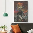 thumbnail image 4 of Frank Frazetta Illustrator Poster Painting Posters Picture Print Canvas Poster Wall Paint Art Posters Decor Modern Home Artworks Gift 24x36inch(60x90cm), 4 of 6