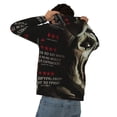 thumbnail image 5 of Terrifier Men's Hoodie With Color Drawstrings Sweatshirt Hooded Pullover Print Winter Coat Jacket Medium, 5 of 9
