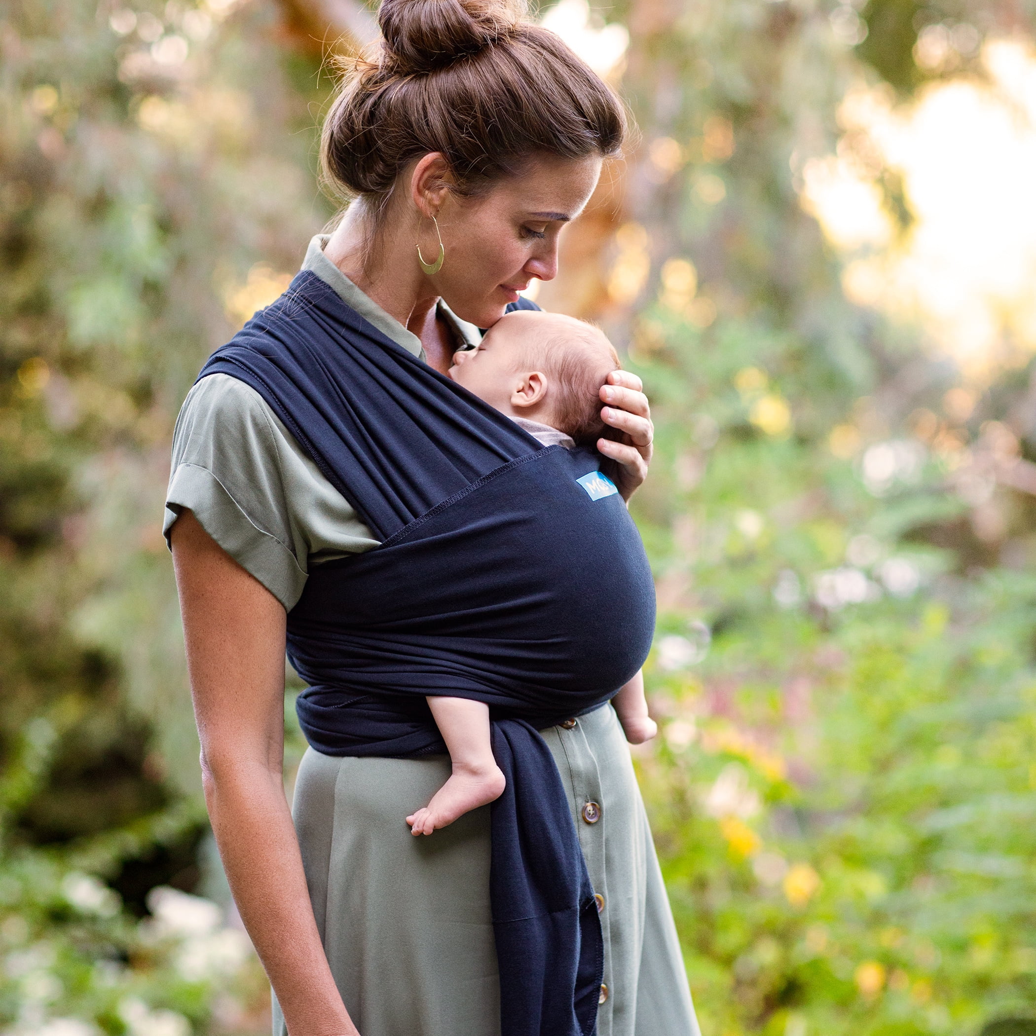 Moby Wrap Evolution Wrap Baby Carrier in Black
