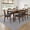 Gray, variant on CAROMIO 2' x 6' Beige-gray Washable Scalloped Solid Runner Rug for Kitchen Braided Print Indoor Carpet Non-Slip Home Decor