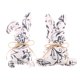 thumbnail image 1 of Decoraciones de Fiesta Azules Y Blancos Serie de Porcelana Azul Y Blanco Conejos de Tela Ornamentos Conejos de Pascua Suministros de Diseño de Fiesta de Vacaciones Decoraciones de Pascua para el Hogar, 1 of 6