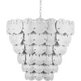 thumbnail image 4 of Currey And Company 9000-1252 Tulum 8 Light 32" Wide Chandelier - White / Sugar White, 4 of 6