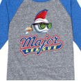 thumbnail image 3 of Major League - Mohawk Baseball - Toddler And Youth Raglan Graphic T-Shirt, 3 of 7
