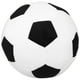 thumbnail image 3 of Juguetes de fútbol multifuncionales, peluche de fútbol, cojín con forma de balón de fútbol, color negro, 3 of 7