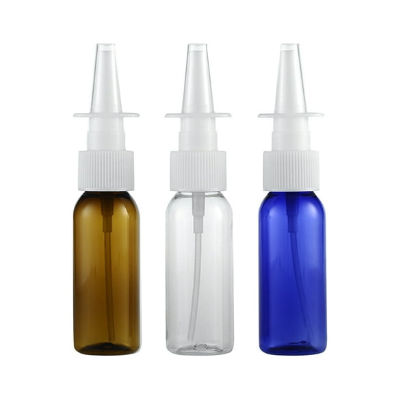 5Pcs Dream Lifestyle Nasal Spray Bottle, 30ML PET Refillable Fine Mist Sprayers Atomizers, Reusable Small Empty Nasal Sprayer for Intranasal Insulin Colloidal Silver and Saline Solutions