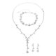 thumbnail image 4 of BESTYASH 1 De Joyería Para Con Collar Y Aretes De Imitación Para Mujer, 4 of 5