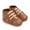 Brown, variant on GYRATEDREAM Baby Boys Girls Frewalker Crib Shoes Infant Print Non-Slip Walking Shoes Toddler Soft Sole Bottom Shoes with Shoelaces Apricot for 0-18M