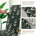 thumbnail image 5 of Yayeee 4 Pack Dining Chair Covers Stretch Parson Chairs Slipcovers Seat Protector, Green Plants, 5 of 6