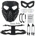 thumbnail image 2 of Tactical Helmet Skull Masks Breathable Shooting Hunting Masks Men Full Face Airsoft Military Halloween Party Mask, 2 of 3