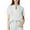White, variant on Summer Tops, Womens Shirts, Elegant Lace Short Sleeve Button-Up Shirt for Women Fashionable and Stylish Top for Casual and Formal Occasions Addition to Your Wardrobe