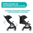 thumbnail image 3 of Carriola Para Avión Bebé Chicco Carrinho We Ultra Compacta Negro, 3 of 5