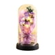thumbnail image 2 of Xihbxyly Rosa Eterna, Flor Preservada En Cúpula de Cristal, Decoración Floral con Luz Led, Regalo Romántico para Ella, Día de La Madre, San Valentín, Cumpleaños, 21 Cm de Alto, Base de Madera, 2 of 6