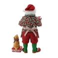 thumbnail image 2 of Department 56 Possible Dreams Santa Claus Peppermint Barking African American Multicolor Christmas Figurine 10.5in H, 2 of 4