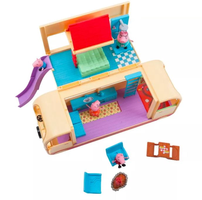 Peppa Pig caravane transformant