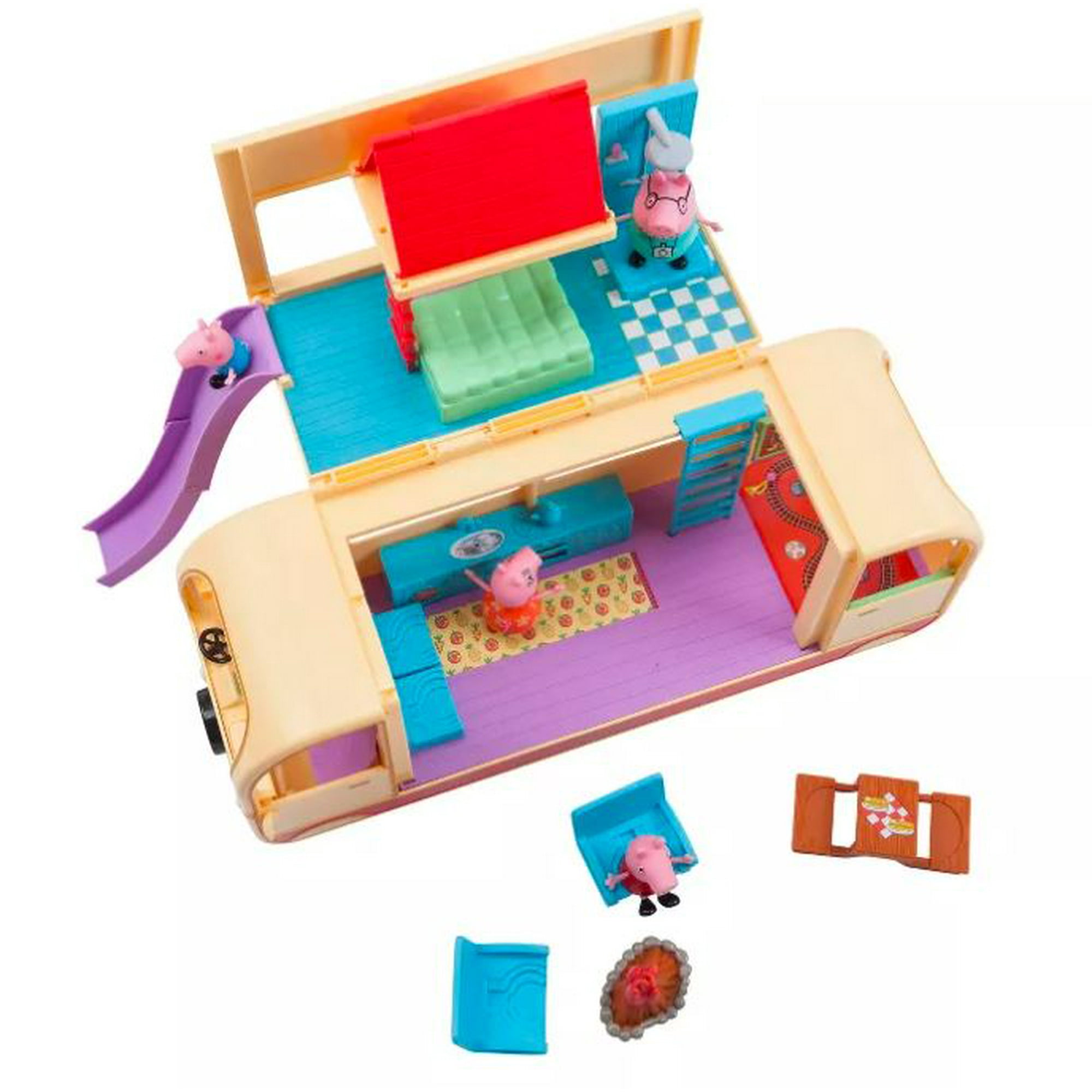 Peppa Pig Transforming Campervan Motor home RV Toy Kids