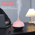 thumbnail image 4 of Ultrasonic Humidifier & Oil Diffuser with Remote  Aromatherapy  Quiet for Large Rooms  Bedroom  Office, 4 of 5