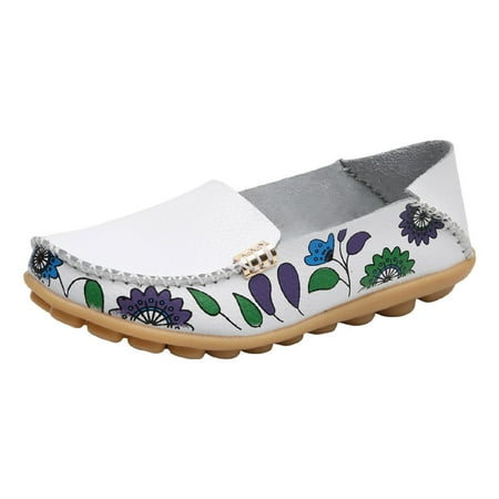 

Casual Shoes for Women Fashion Womens Breathable Lace Up Shoes Flats Casual Shoes Women Casual Shoes Pu White 38