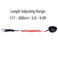 thumbnail image 3 of Peahefy Red Coiled Foot Cord Rope Leg Leash Surfing Surfboard Accessory for Stand Up Paddle Board, Surfboard Rope, Surfing Leg Cord, 3 of 3