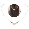 thumbnail image 3 of Femmes Headband Mode Strass Fleur Perle de Mariage Coiffure Bijoux, 3 of 10